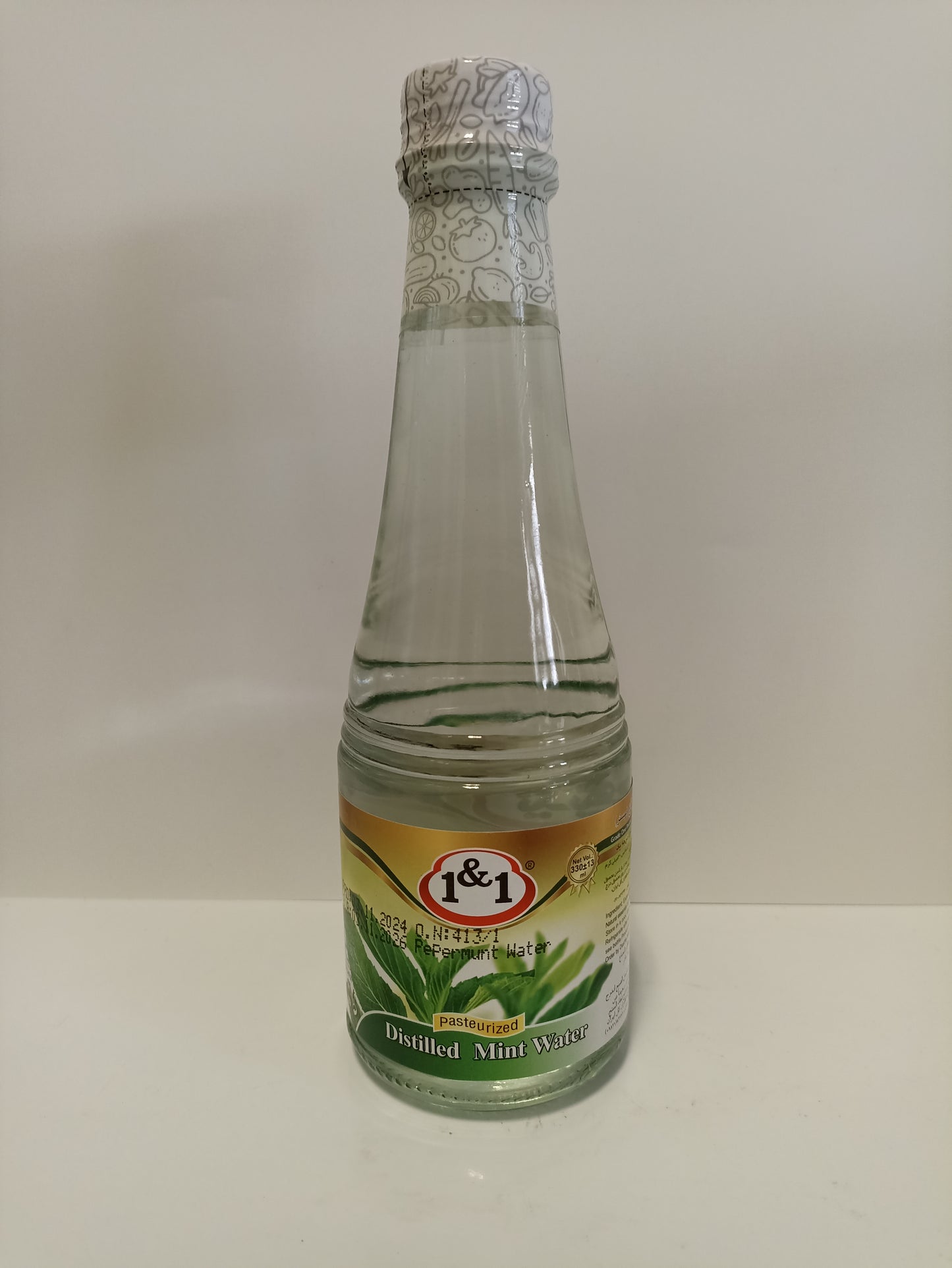 1&1 Distilled Mint Water 330ml