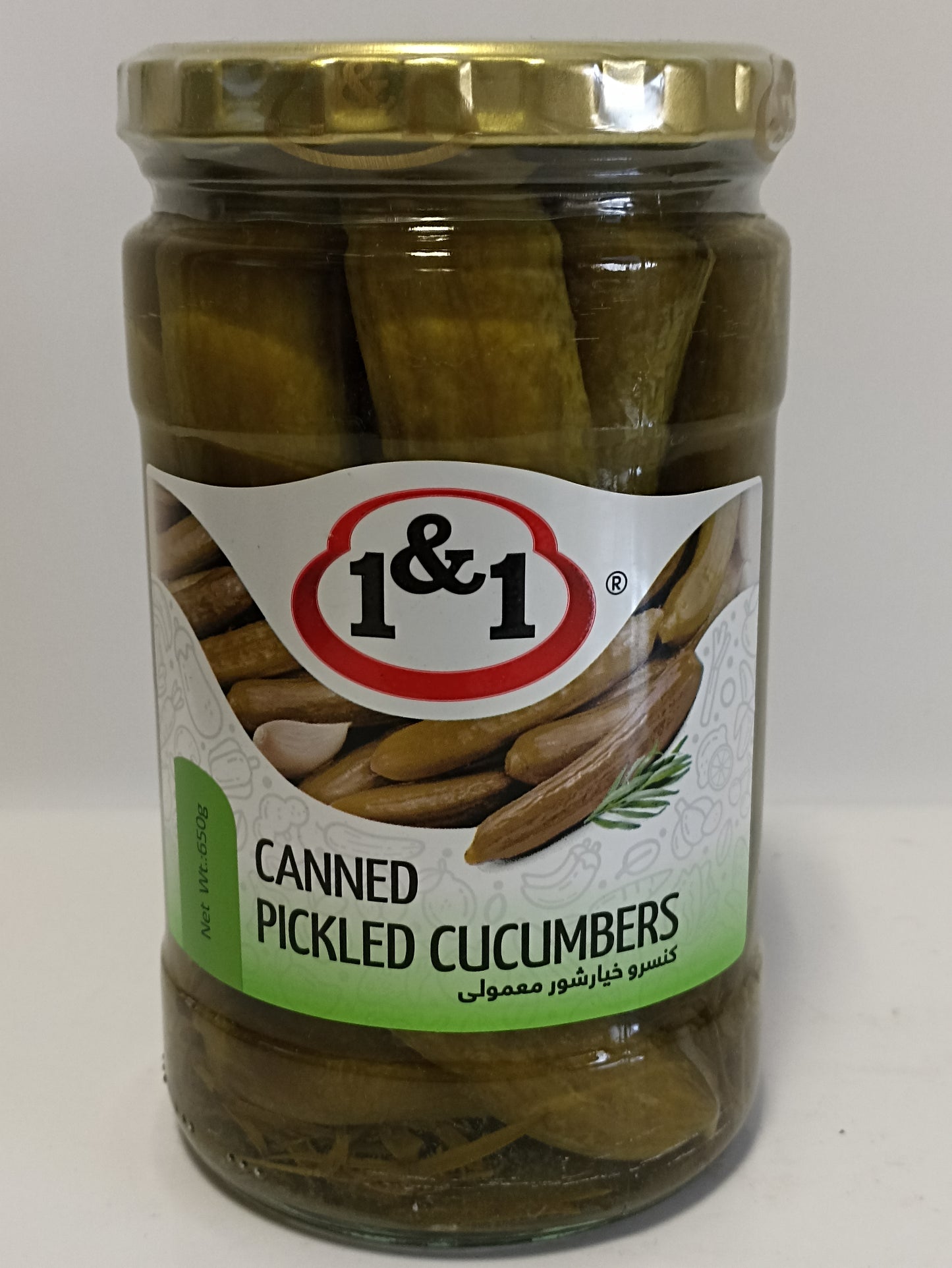 1&1 Eingelegte Gurke 660g