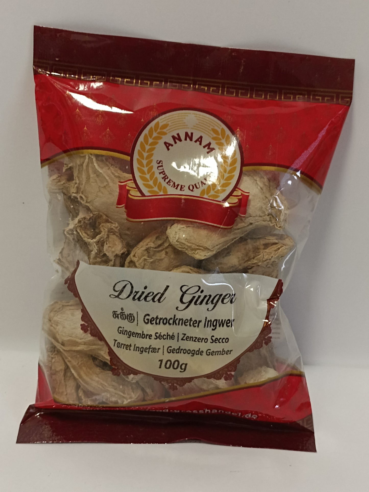 Annam Dried Ginger 100g