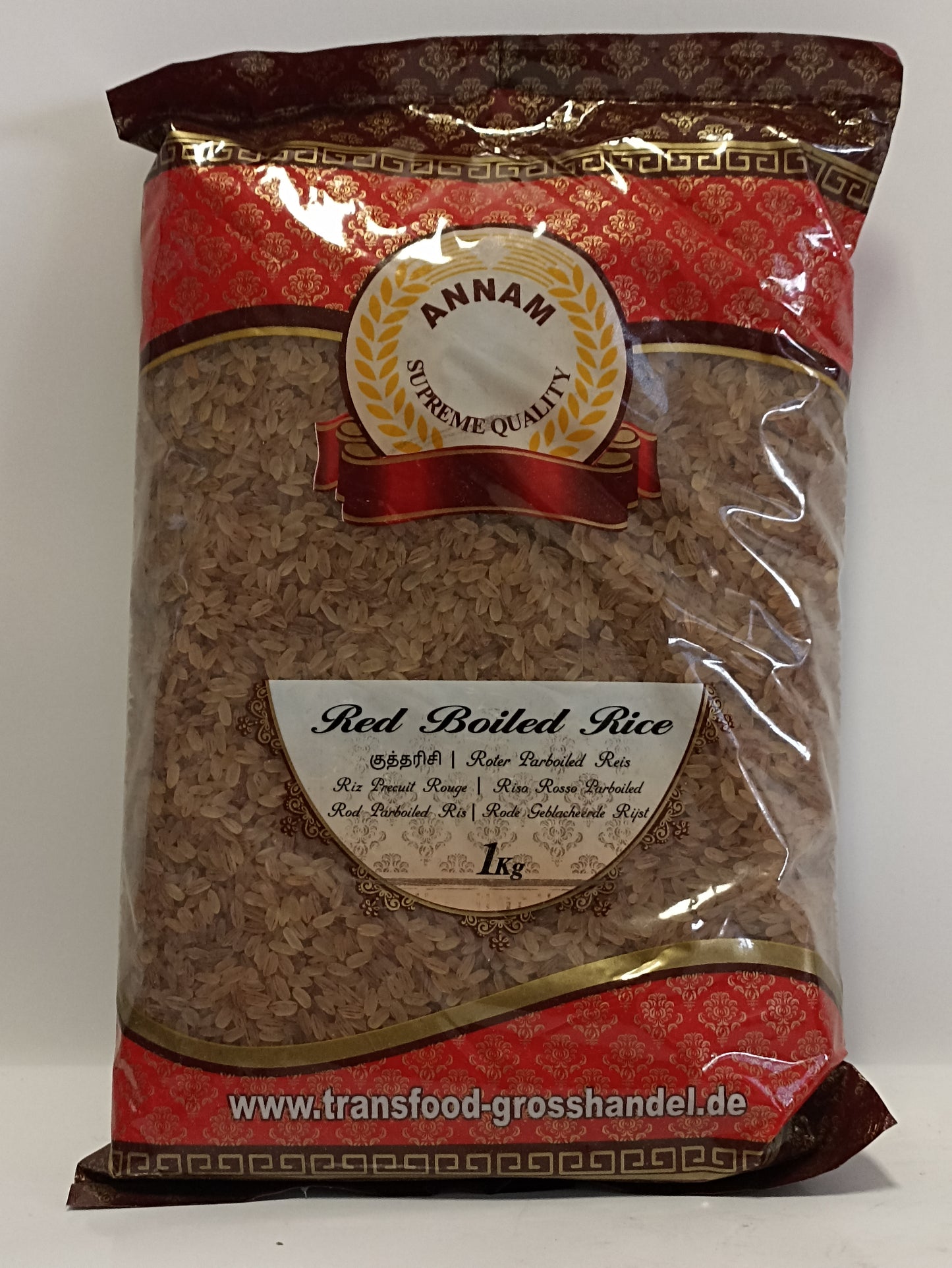 Annam Red Boiled Reis 5kg