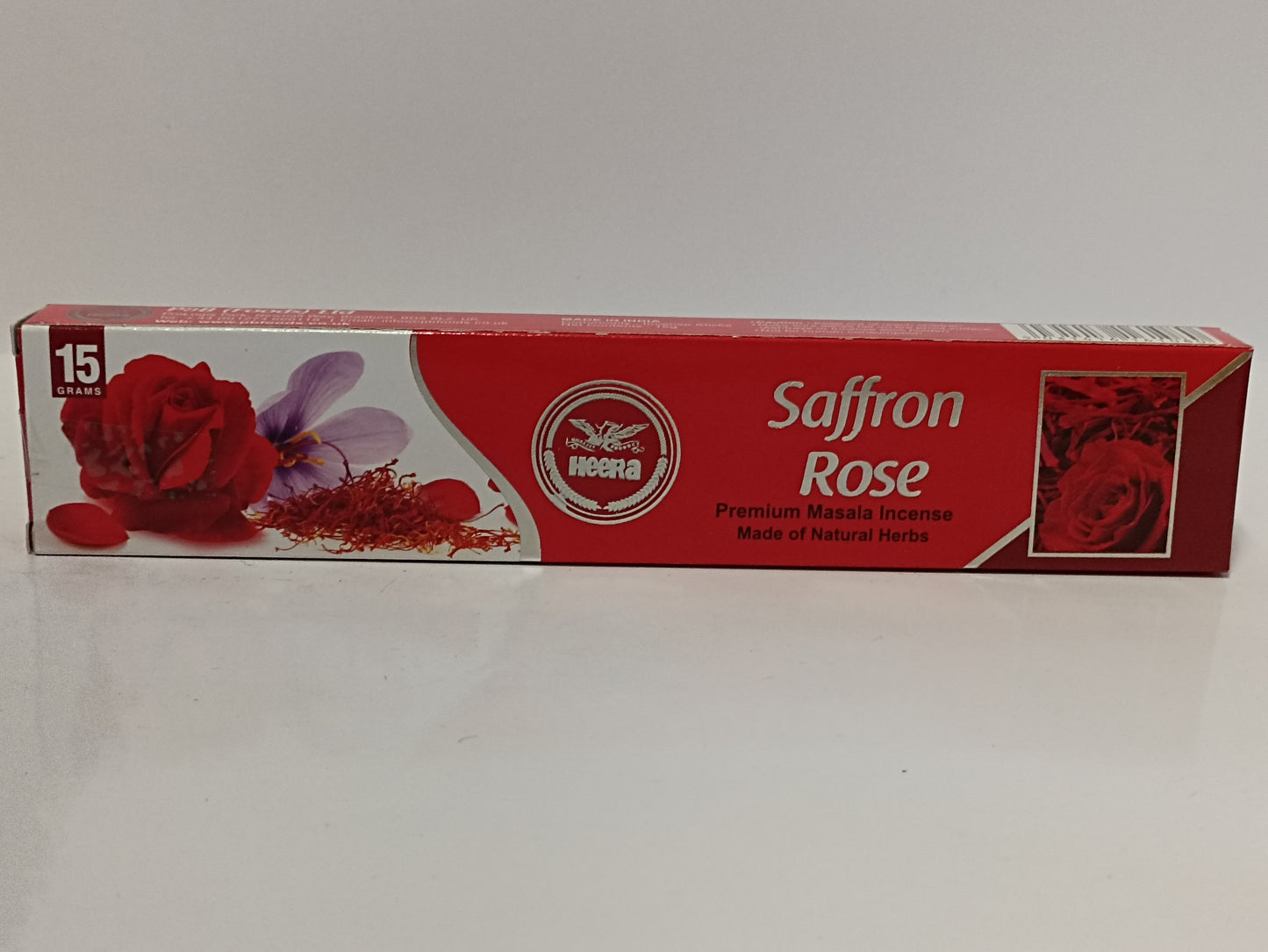 Heera Saffron Rose Premium Masala Incense 15g