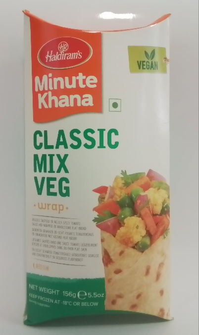 Haldiram Classic Mix Veg Wrap 156g