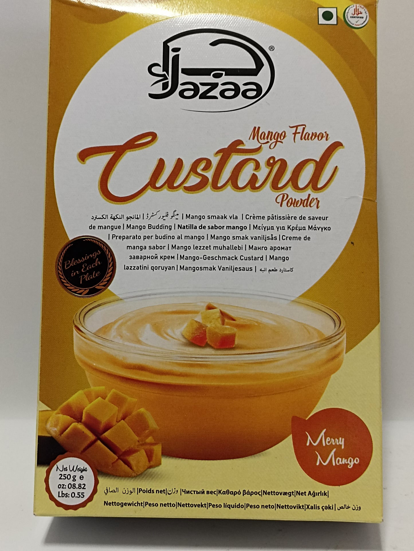 Jazaa Mango Custard Powder 250g