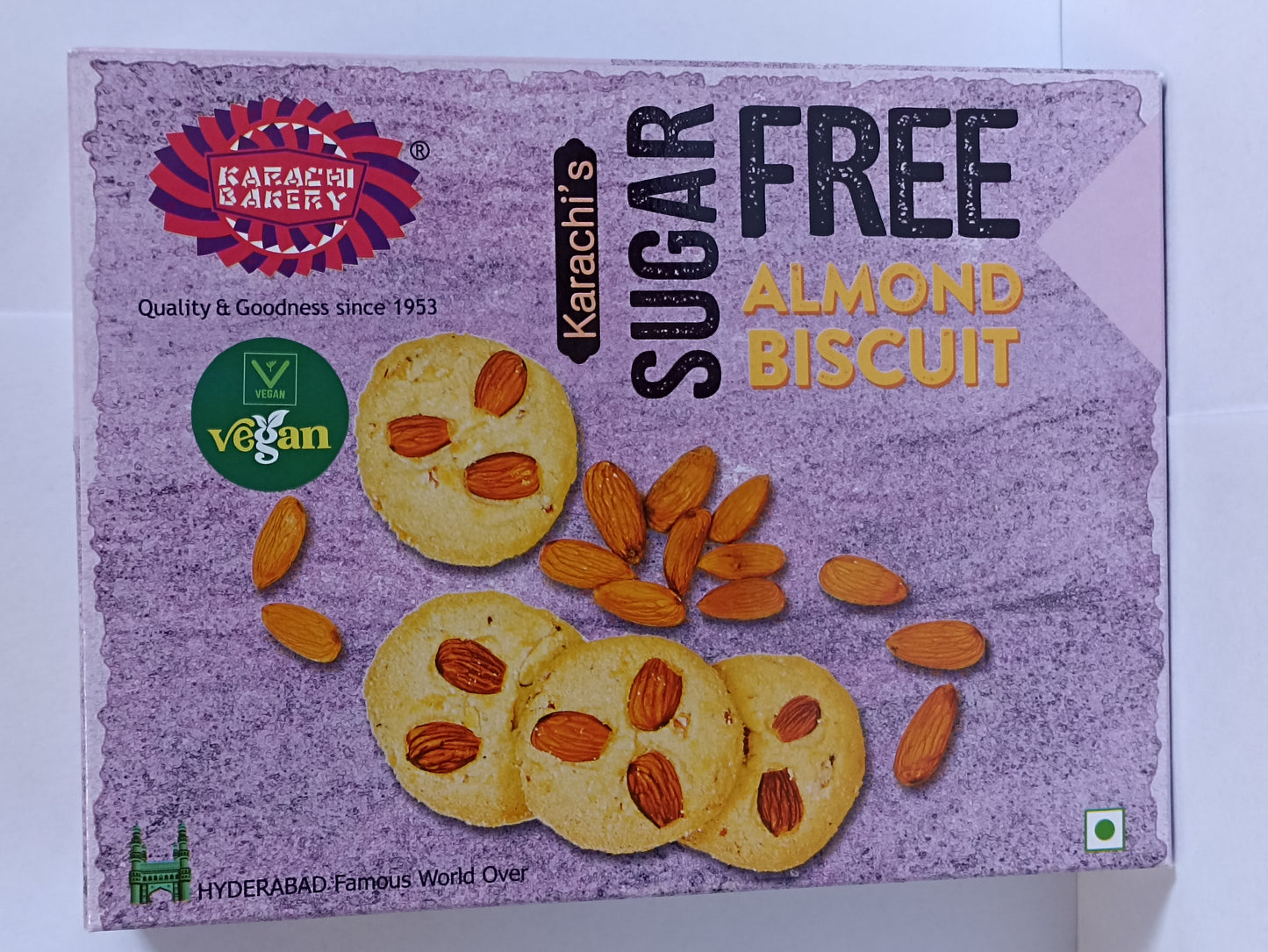 Karachi SugarFree Almond Bisciut 250g