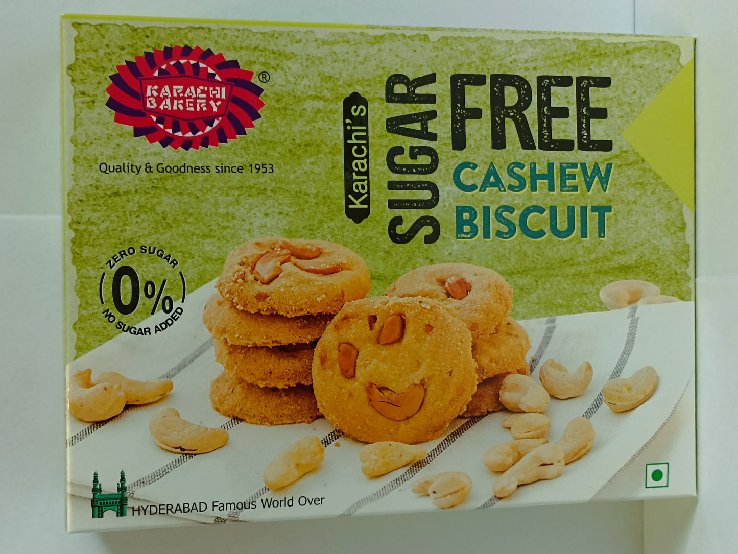 Karachi SugarFree Cashew Bisciut250g