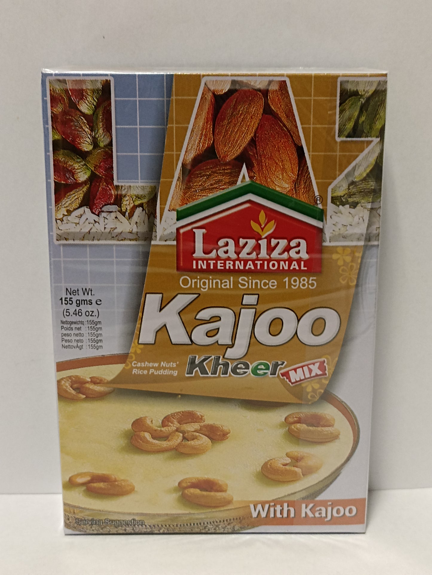 Laziza Kajoo Kheer Cashew Nuts Rice Pudding Mix