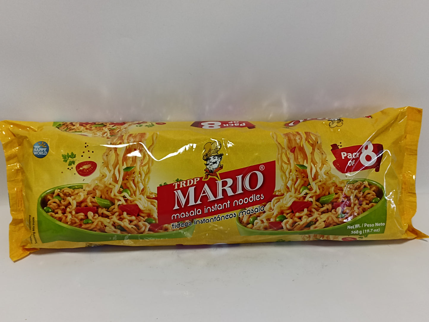 Mario Masala Instant Noodles 8 Pack 560g