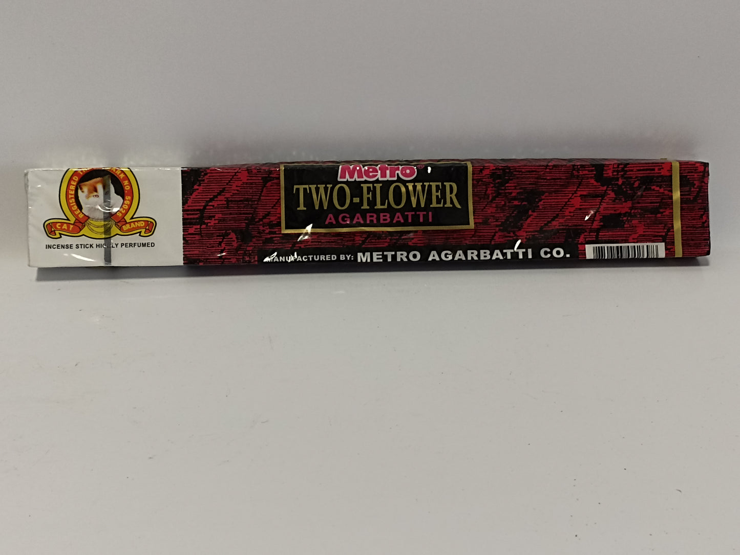 Cat Brand Metro Two-Flower Agarbatti Incense Sticks