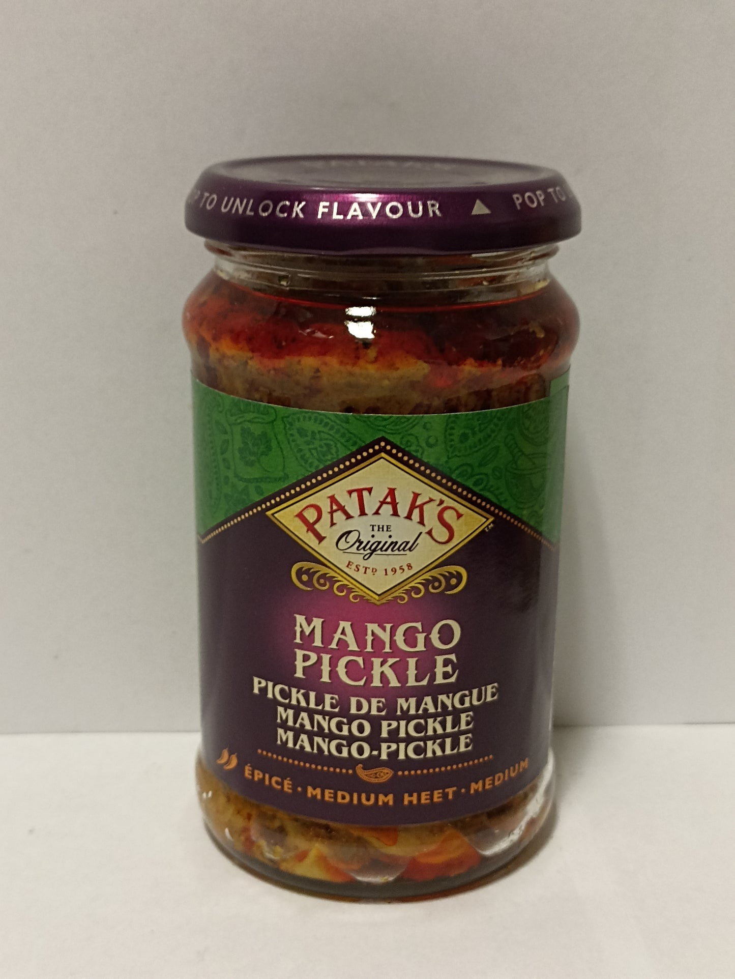 Pataks Mango Pickel Medium 283g