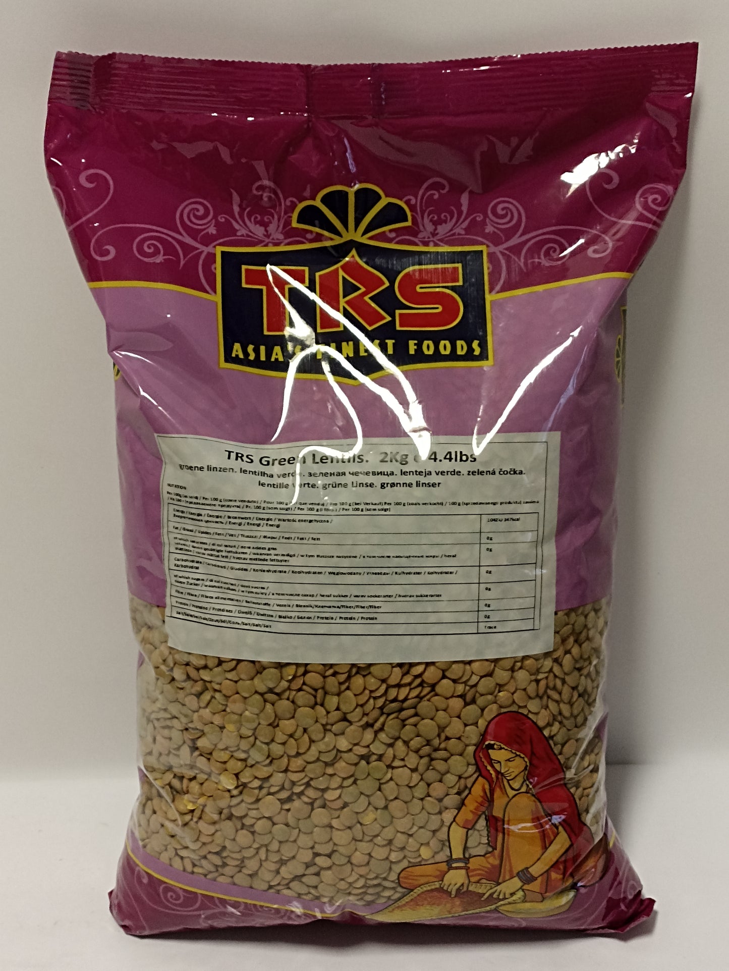 TRS Green Lentils 2kg