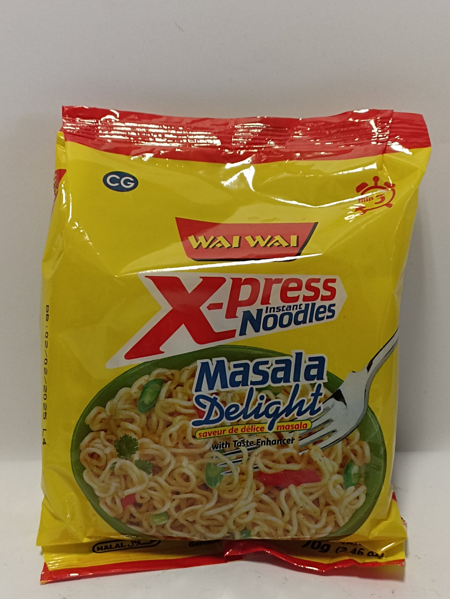 Wai Wai X-Press Masala Instant Noodles 70g