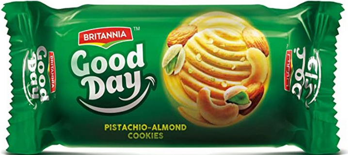Britannia Goodday Pista&Almond Cookies 75g