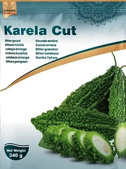 Crown Karela Cut 340g
