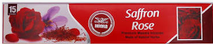 Heera Saffron Rose Premium Masala Incense 15g