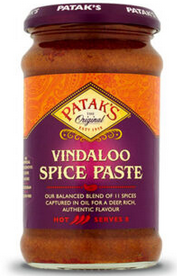 Patak's Vindaloo Paste Scharf 283g