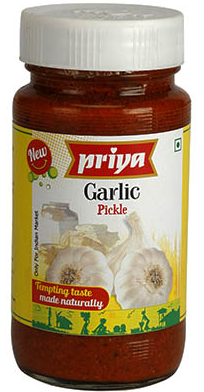 Priya Garlic Pickle in Oil 300g