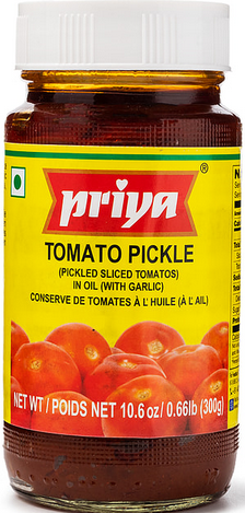 Priya Tomato Pickle in Oil 300g