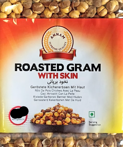 Annam Roasted Gram With Skin 450g