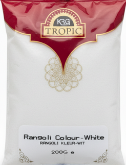 KRG Rangoli Color White 100g