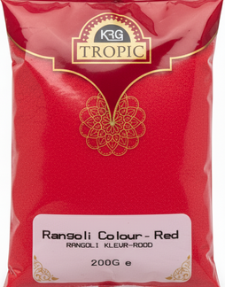 KRG Rangoli Color Red 100g