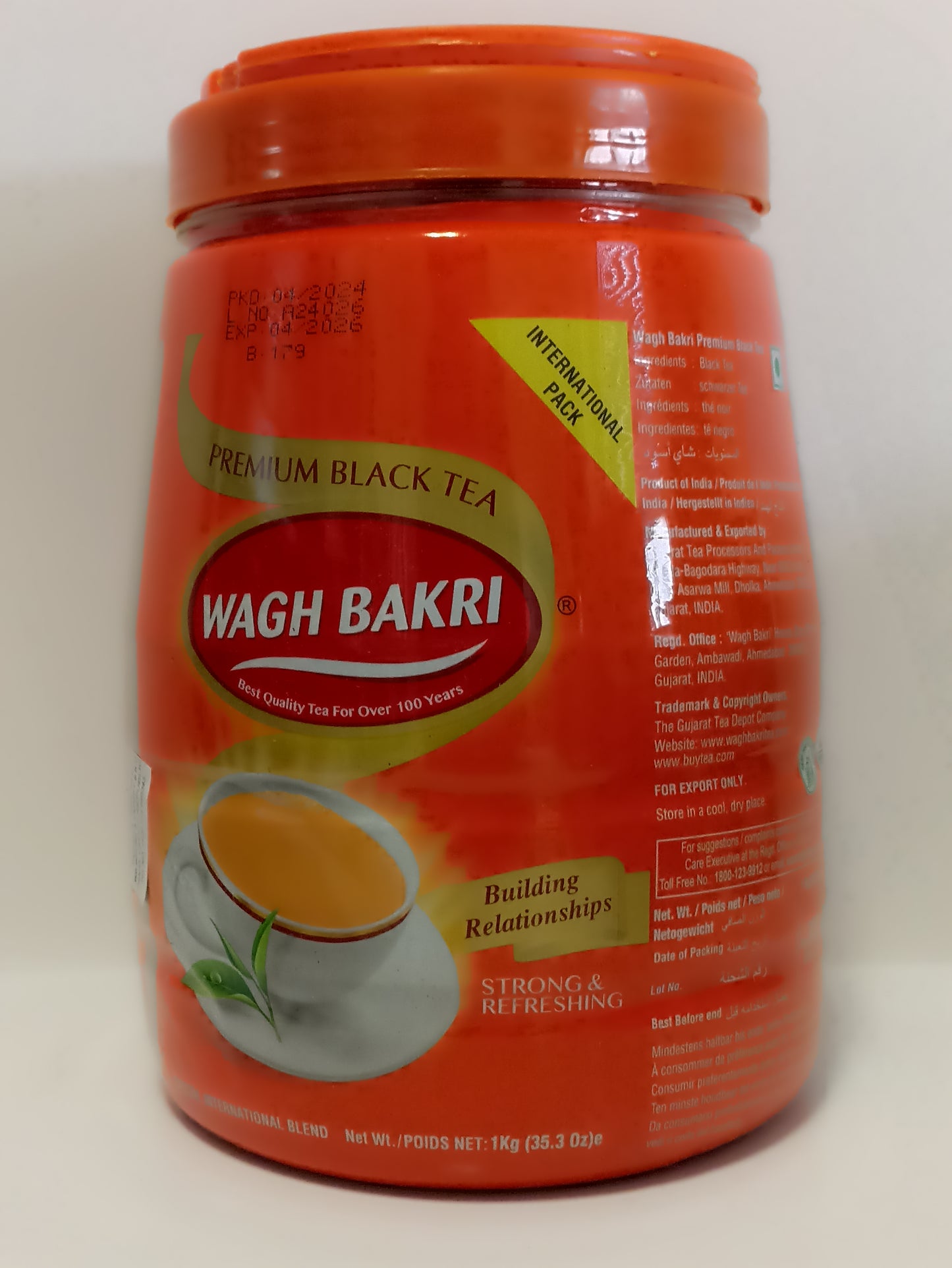 Wagh Bakri Premium Black Tea 1kg