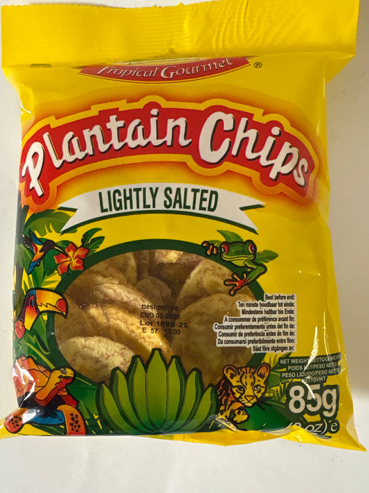 Plantain Chips Lightly Salted 85g