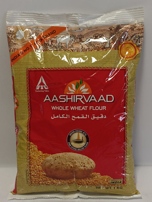 Aashirvaad Whole Wheat Atta 1kg