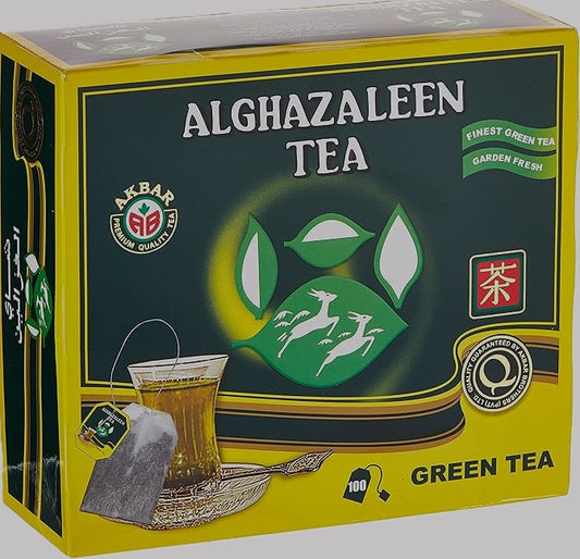 Alghazaleen Tea Green Tea Bags 200g
