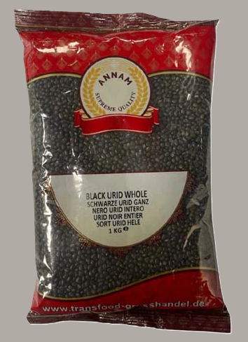 Annam Black Urid Whole 2kg