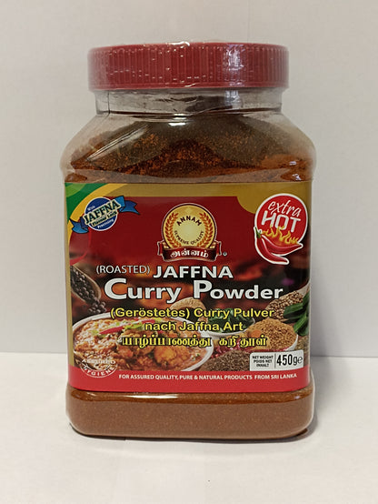 Annam Extra Hot Jaffna Curry Powder 450g