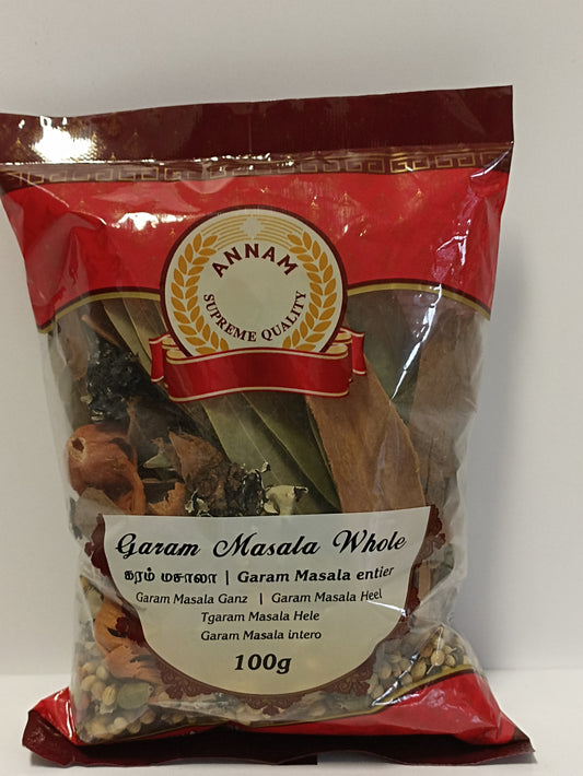 Annam Garam Masala Whole 100g