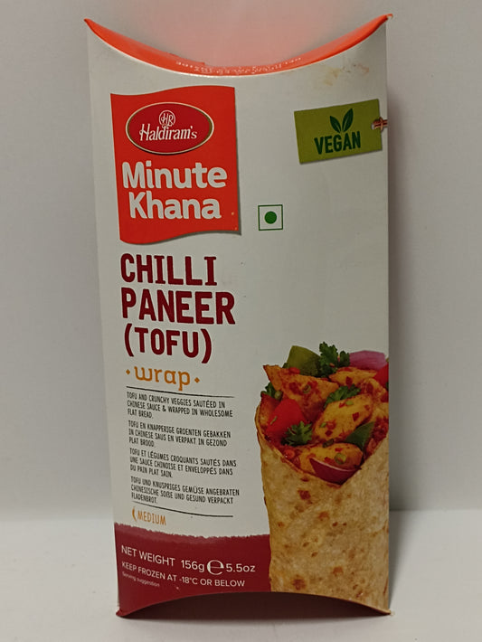 Haldiram Wrap Chilli Paneer Tofu156g
