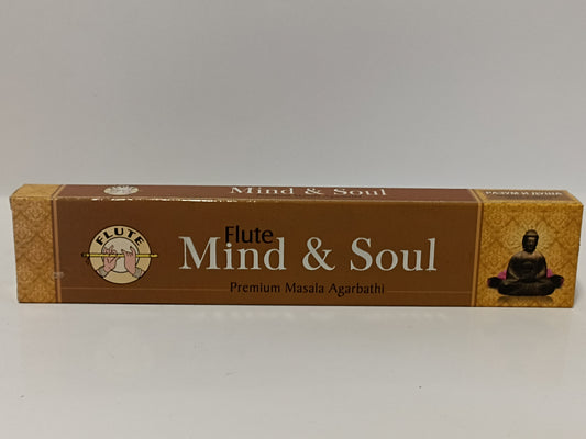 Flute Mind & Soul Premium Masala Agarbathi 15g