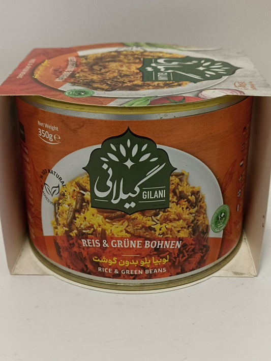 Gilani Reis & Grüne Bohnen 350g