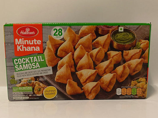 Haldiram Cocktail Samosa 28 Pieces 650g