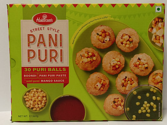 Haldiram Pani Puri 360g 30pcs