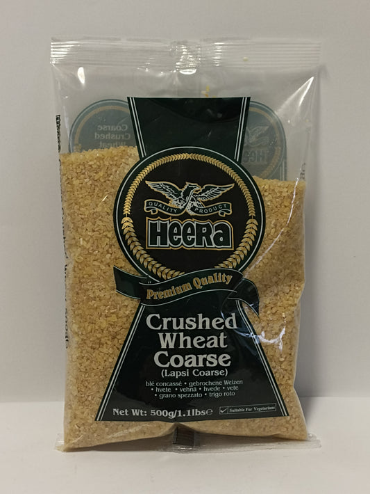 Heera Crushed Wheat Coarse 500g