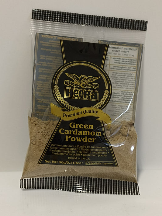 Heera Green Cardamom Powder 50g
