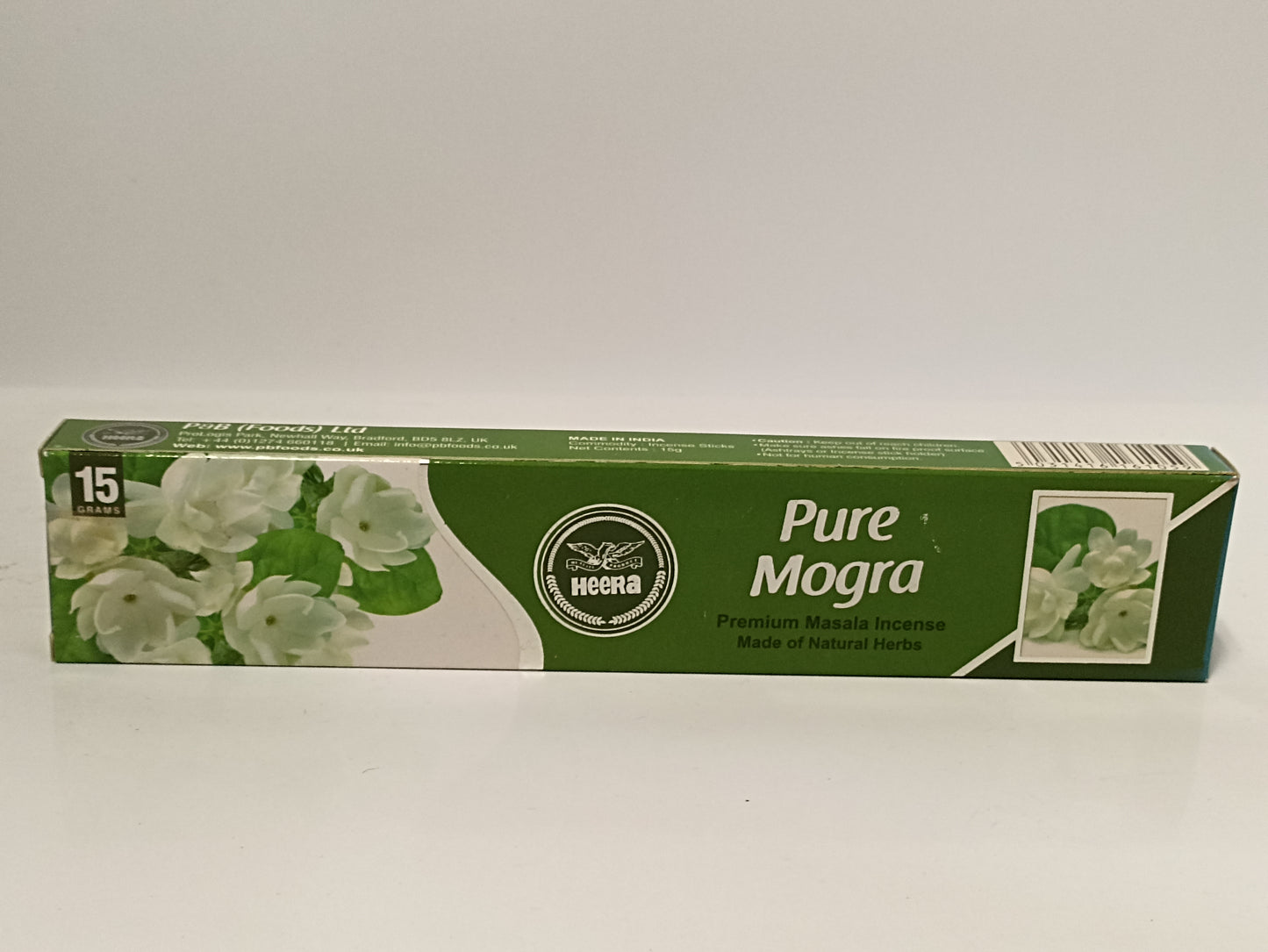 Heera Pure Mogra Premium Masala Incense 15g