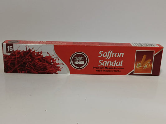 Heera Saffron Sandal Premium Masala Incense 15g