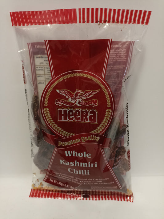 Heera Whole Kashmiri Chilli 50g