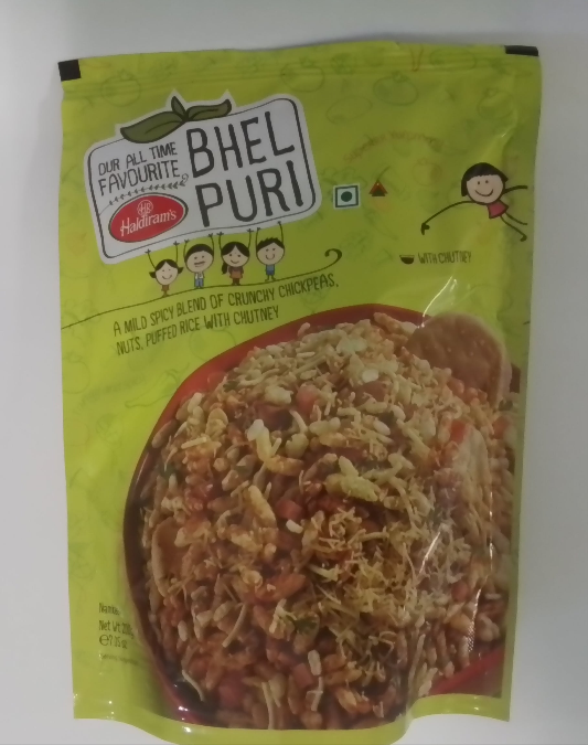 Haldiram Bhel Puri With Chutney 200g