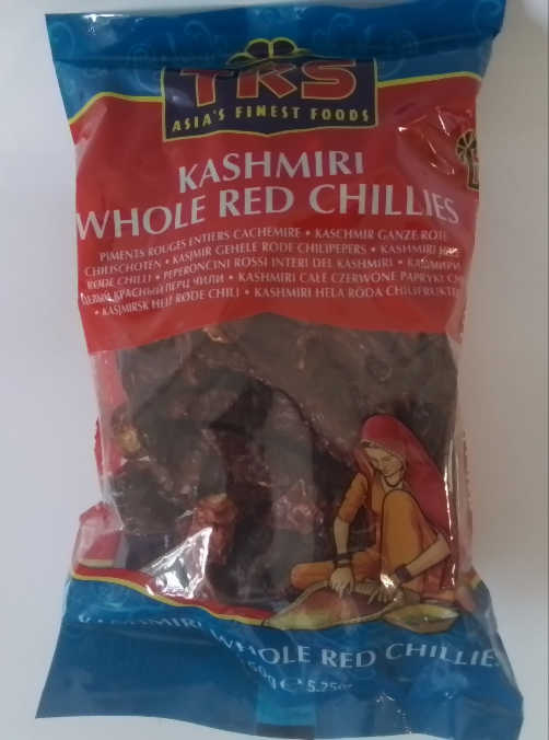 TRS Kashmiri Whole Red Chillies 150g