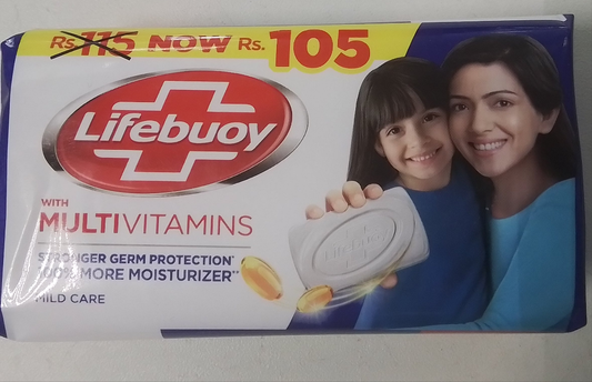 Lifeboy Multivitamin Soap Blue 128g