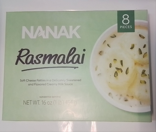 Nanak Rasmalai 454g (8 pieces)