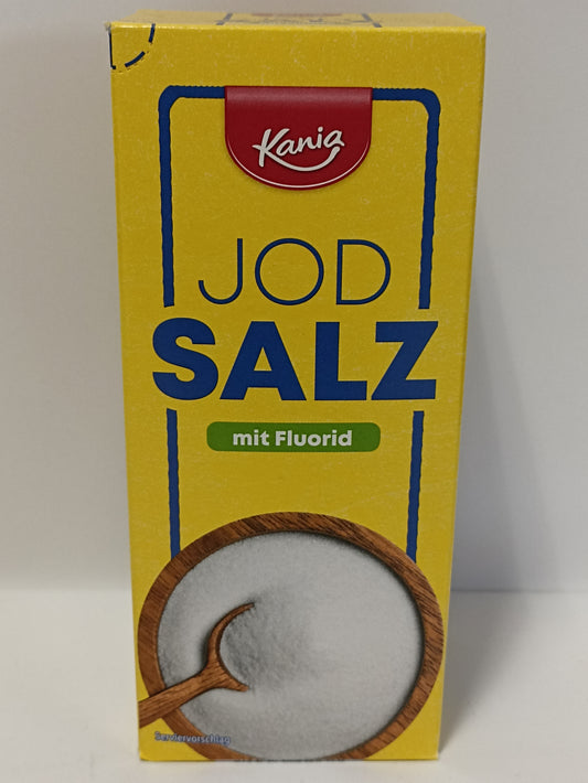 Kania Jod Salz mit Flourid 500g