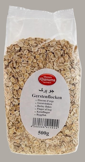 Khanuma Gerstenflocken 500g