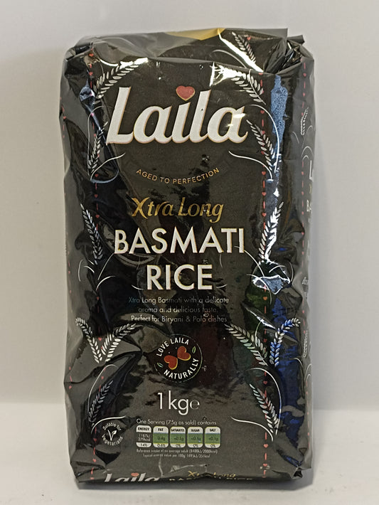 Laila Extra Long Basmati Reis 1kg