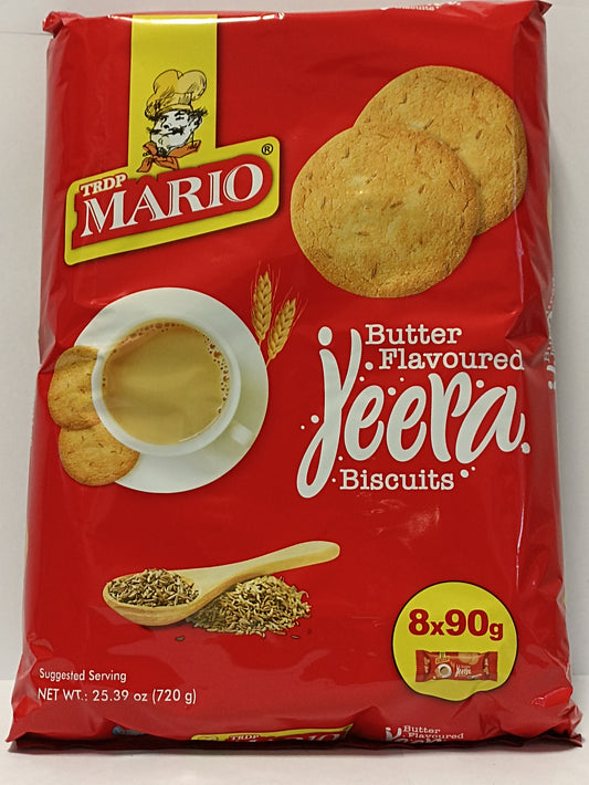 Mario Butter Flavoured  Jeera Biscuits 720g