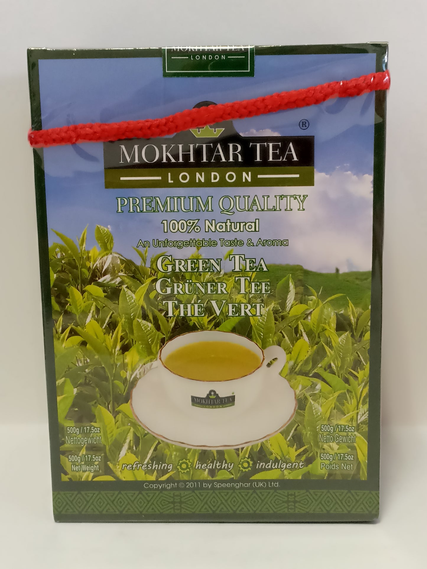 Mukhtar Tea London Green Tea 500g